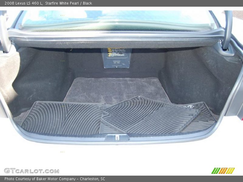 Starfire White Pearl / Black 2008 Lexus LS 460 L