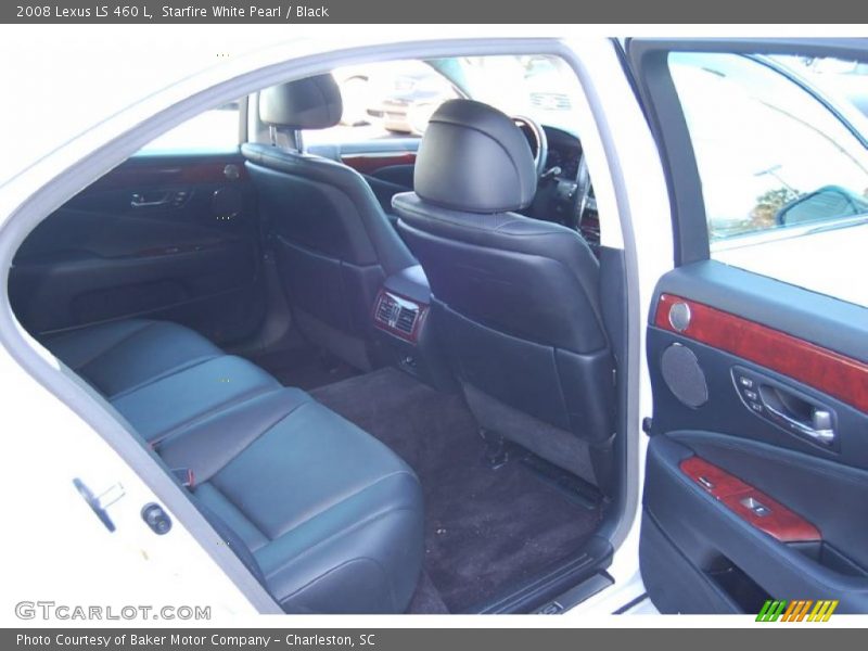 Starfire White Pearl / Black 2008 Lexus LS 460 L