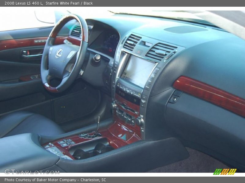 Starfire White Pearl / Black 2008 Lexus LS 460 L