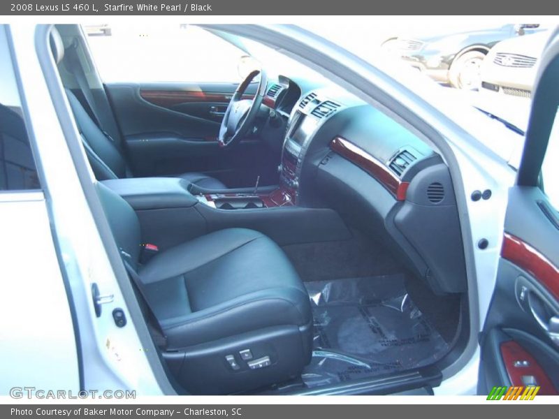 Starfire White Pearl / Black 2008 Lexus LS 460 L