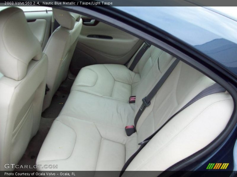 Nautic Blue Metallic / Taupe/Light Taupe 2003 Volvo S60 2.4