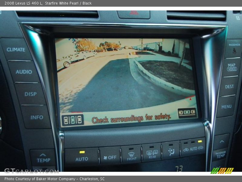 Starfire White Pearl / Black 2008 Lexus LS 460 L