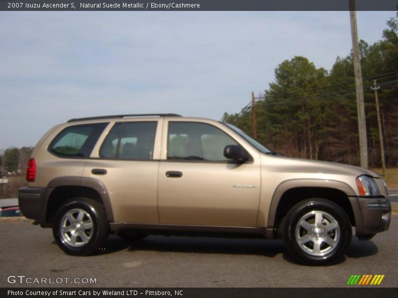Natural Suede Metallic / Ebony/Cashmere 2007 Isuzu Ascender S