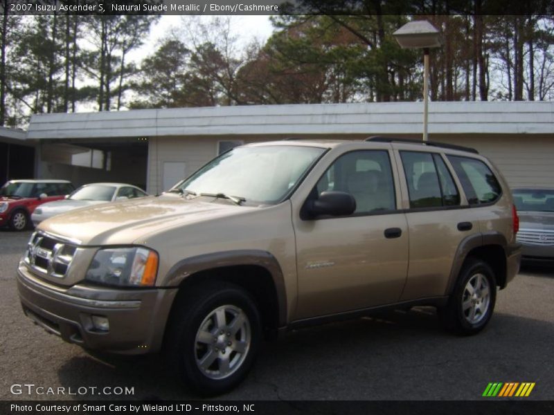 Natural Suede Metallic / Ebony/Cashmere 2007 Isuzu Ascender S