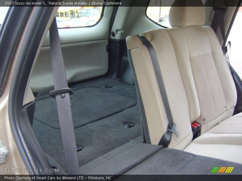 Natural Suede Metallic / Ebony/Cashmere 2007 Isuzu Ascender S