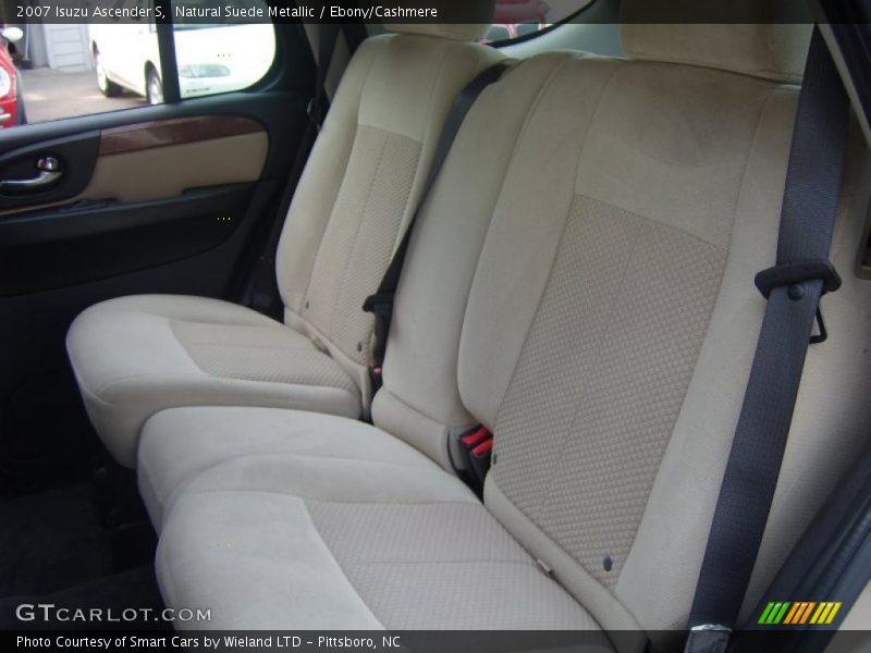 Natural Suede Metallic / Ebony/Cashmere 2007 Isuzu Ascender S