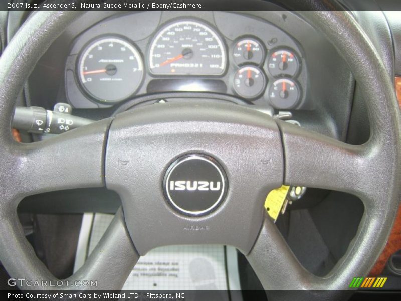Natural Suede Metallic / Ebony/Cashmere 2007 Isuzu Ascender S