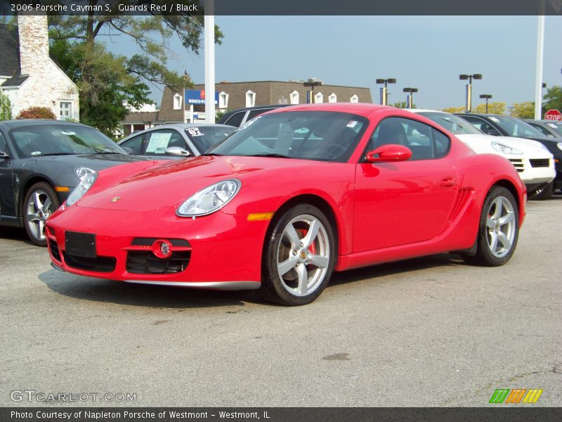 Guards Red / Black 2006 Porsche Cayman S