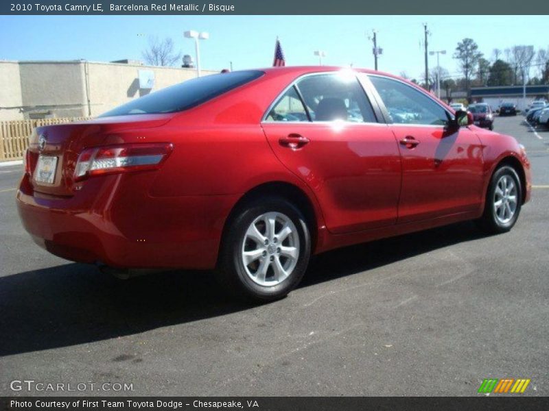 Barcelona Red Metallic / Bisque 2010 Toyota Camry LE