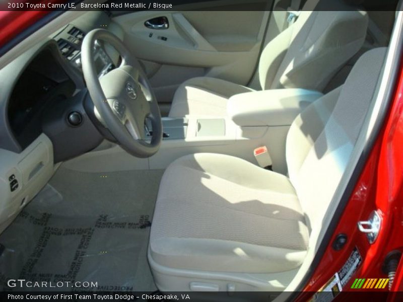Barcelona Red Metallic / Bisque 2010 Toyota Camry LE