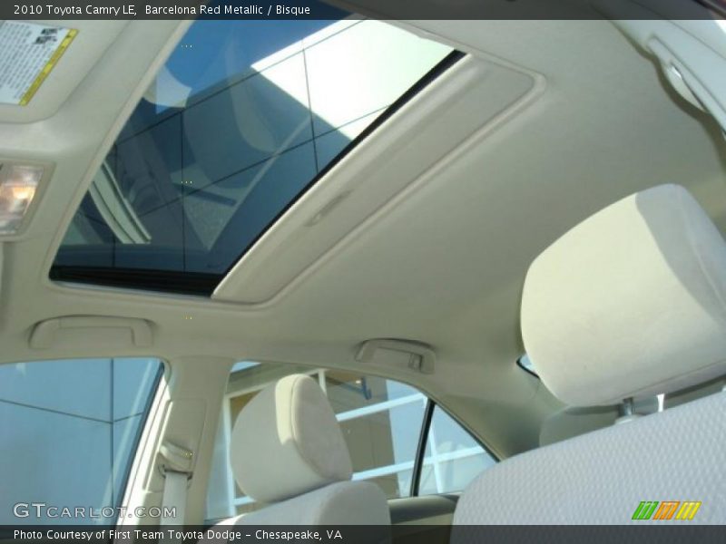 Barcelona Red Metallic / Bisque 2010 Toyota Camry LE
