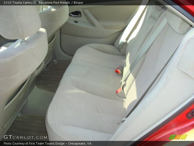 Barcelona Red Metallic / Bisque 2010 Toyota Camry LE