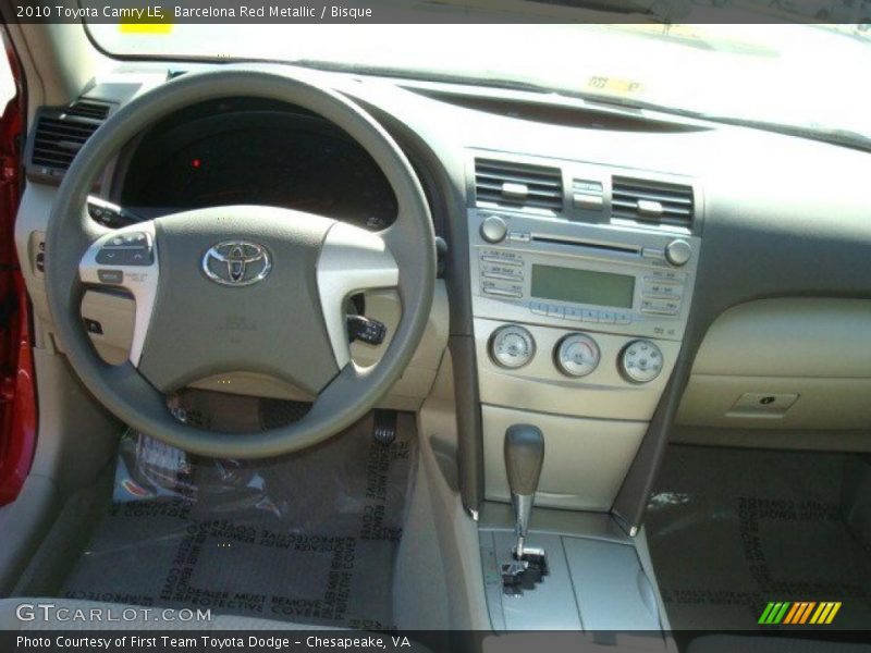 Barcelona Red Metallic / Bisque 2010 Toyota Camry LE