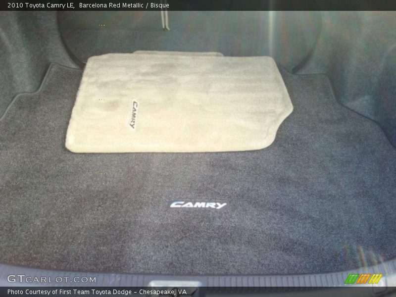 Barcelona Red Metallic / Bisque 2010 Toyota Camry LE