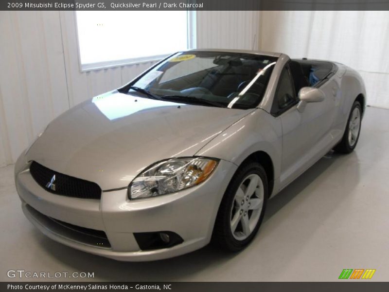 Quicksilver Pearl / Dark Charcoal 2009 Mitsubishi Eclipse Spyder GS