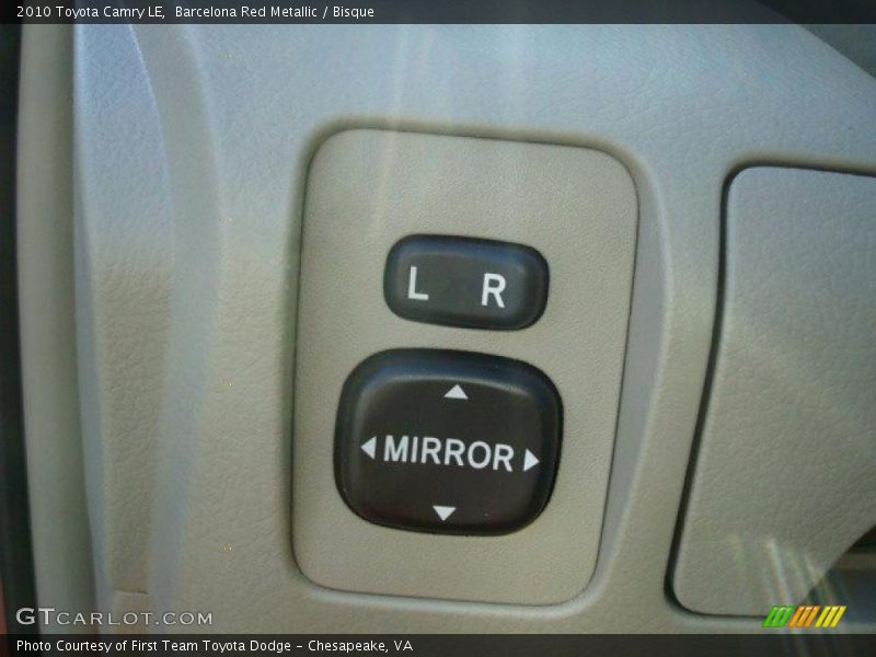 Barcelona Red Metallic / Bisque 2010 Toyota Camry LE