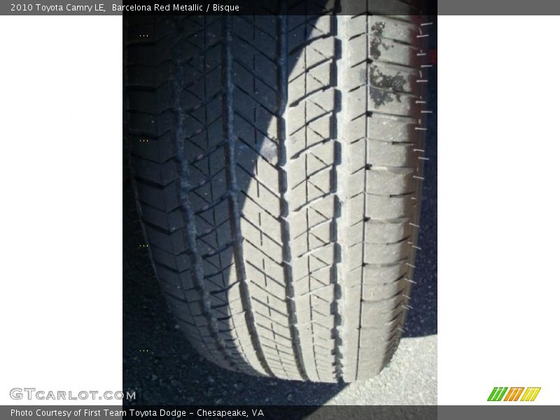 Barcelona Red Metallic / Bisque 2010 Toyota Camry LE