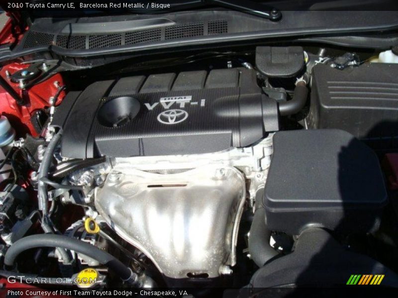 Barcelona Red Metallic / Bisque 2010 Toyota Camry LE