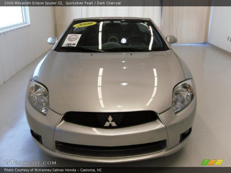 Quicksilver Pearl / Dark Charcoal 2009 Mitsubishi Eclipse Spyder GS