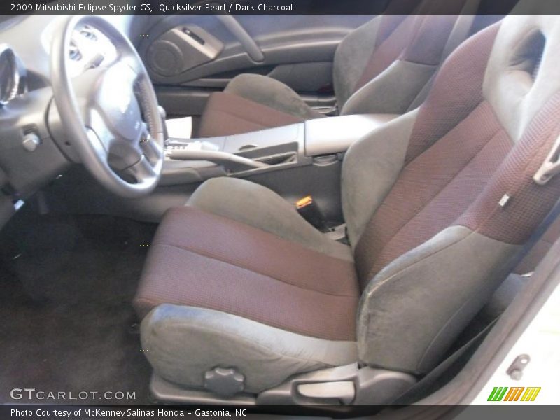 Quicksilver Pearl / Dark Charcoal 2009 Mitsubishi Eclipse Spyder GS