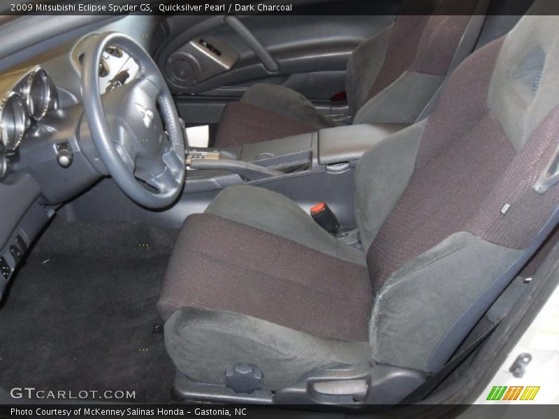 Quicksilver Pearl / Dark Charcoal 2009 Mitsubishi Eclipse Spyder GS