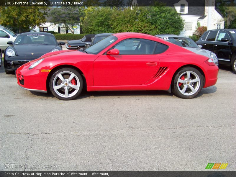 Guards Red / Black 2006 Porsche Cayman S