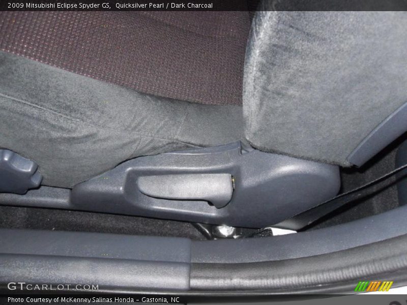 Quicksilver Pearl / Dark Charcoal 2009 Mitsubishi Eclipse Spyder GS