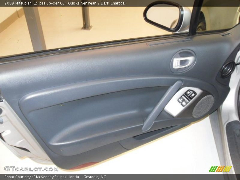 Quicksilver Pearl / Dark Charcoal 2009 Mitsubishi Eclipse Spyder GS