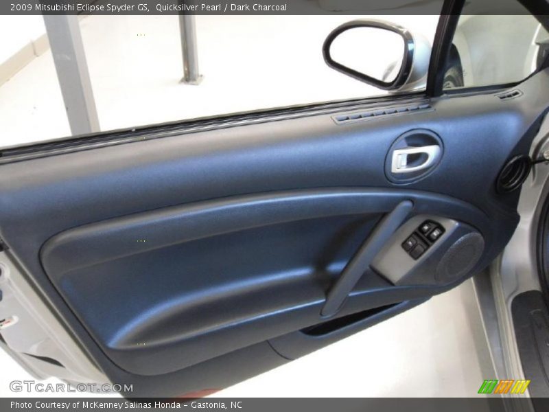 Quicksilver Pearl / Dark Charcoal 2009 Mitsubishi Eclipse Spyder GS