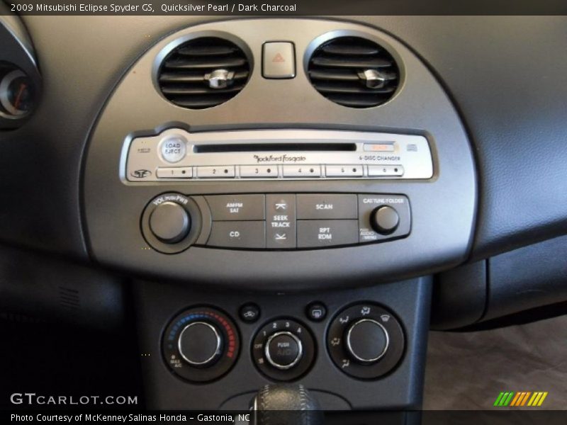 Quicksilver Pearl / Dark Charcoal 2009 Mitsubishi Eclipse Spyder GS