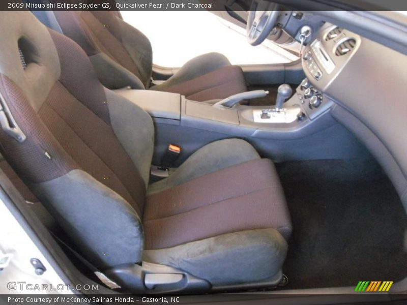 Quicksilver Pearl / Dark Charcoal 2009 Mitsubishi Eclipse Spyder GS