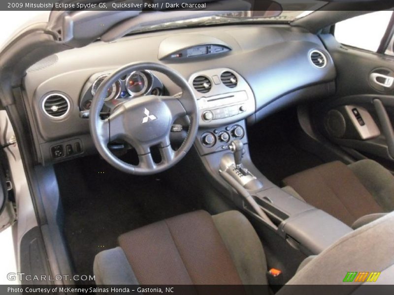 Quicksilver Pearl / Dark Charcoal 2009 Mitsubishi Eclipse Spyder GS