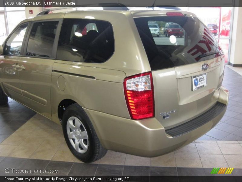 Cashmere / Beige 2009 Kia Sedona LX