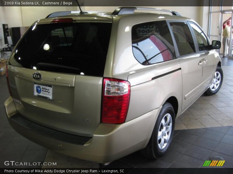 Cashmere / Beige 2009 Kia Sedona LX