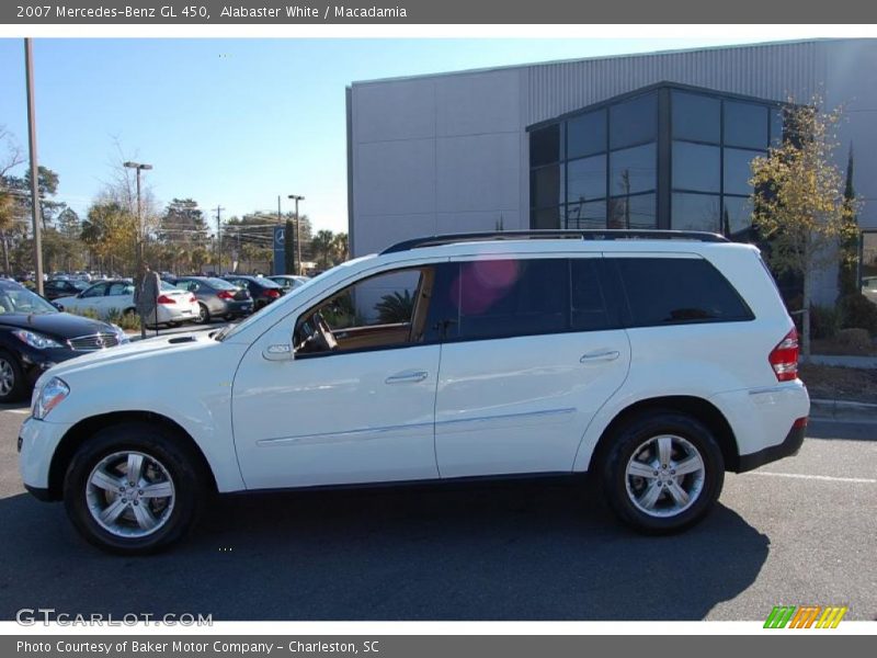 Alabaster White / Macadamia 2007 Mercedes-Benz GL 450