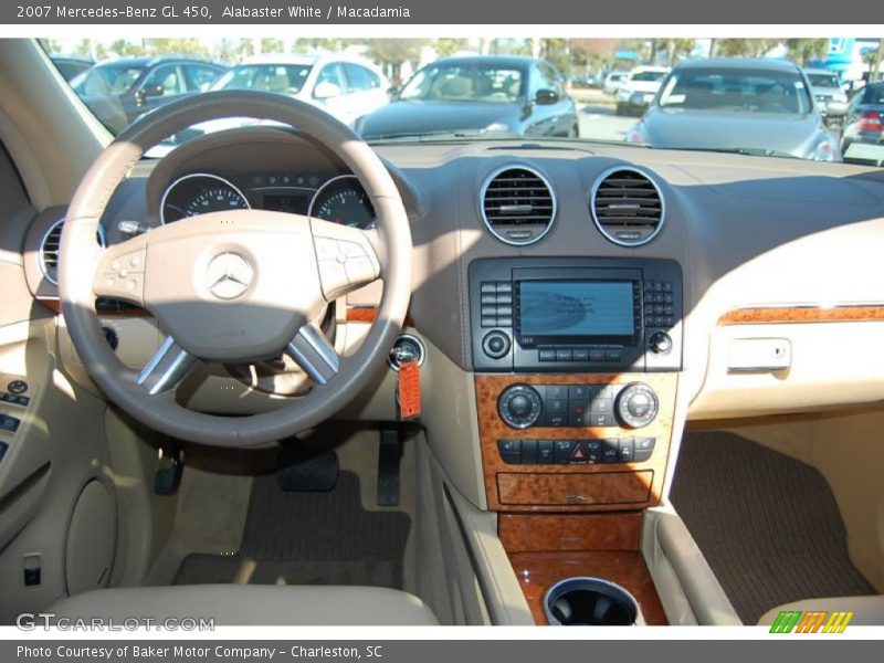 Alabaster White / Macadamia 2007 Mercedes-Benz GL 450