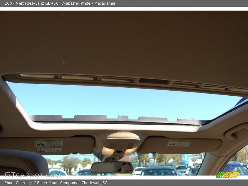Alabaster White / Macadamia 2007 Mercedes-Benz GL 450