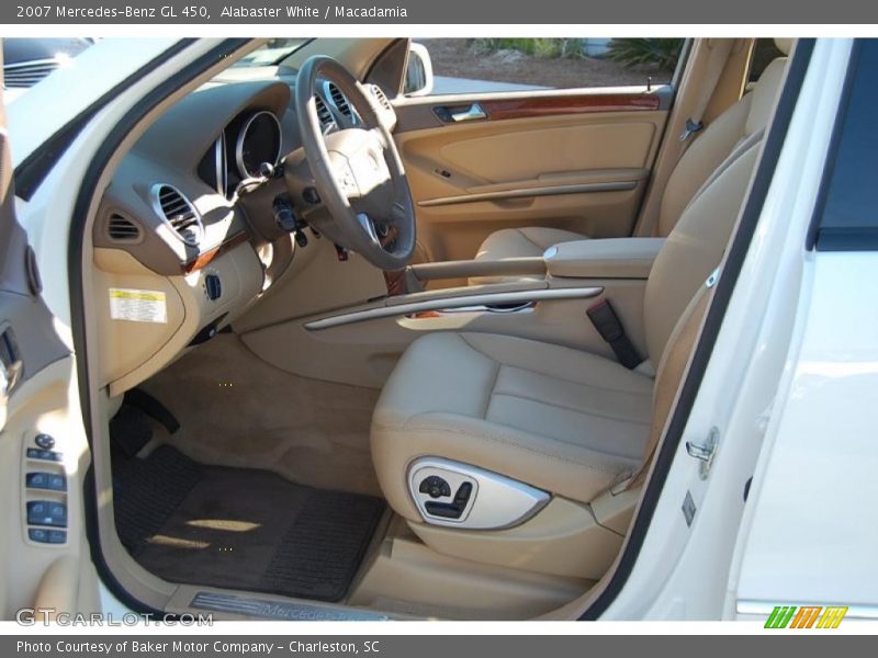 Alabaster White / Macadamia 2007 Mercedes-Benz GL 450