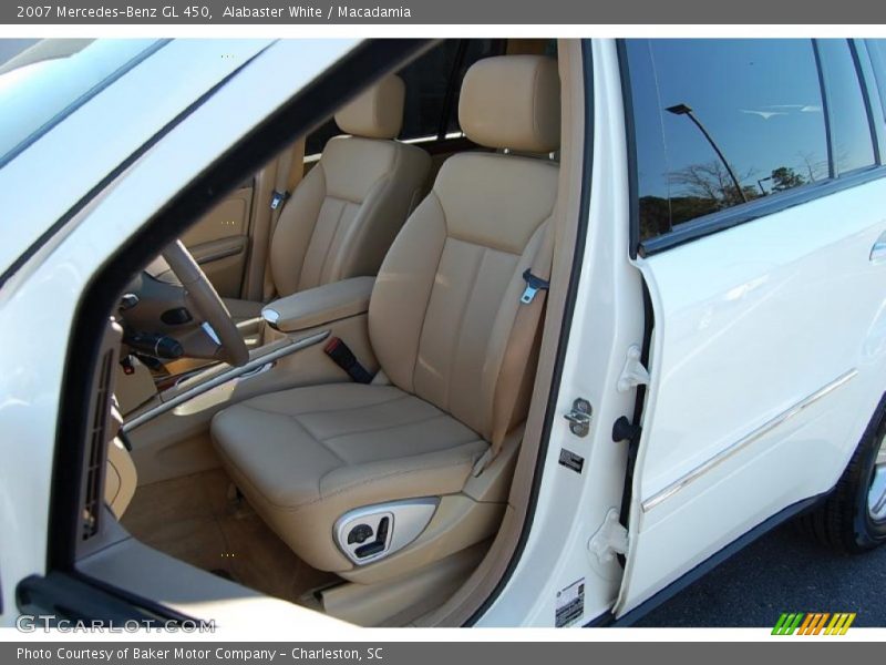 Alabaster White / Macadamia 2007 Mercedes-Benz GL 450