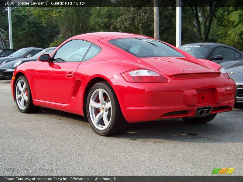 Guards Red / Black 2006 Porsche Cayman S