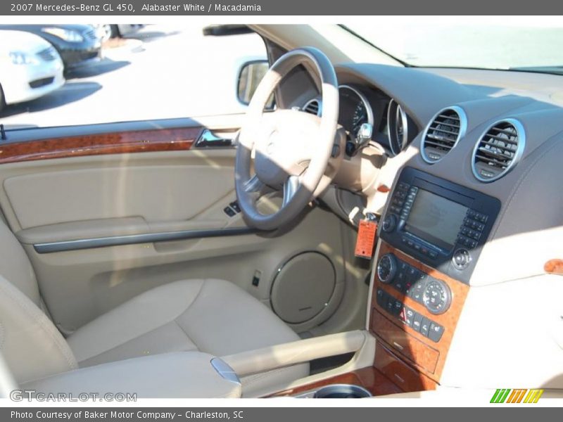 Alabaster White / Macadamia 2007 Mercedes-Benz GL 450