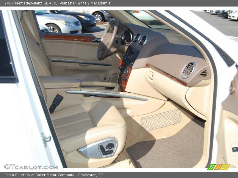 Alabaster White / Macadamia 2007 Mercedes-Benz GL 450