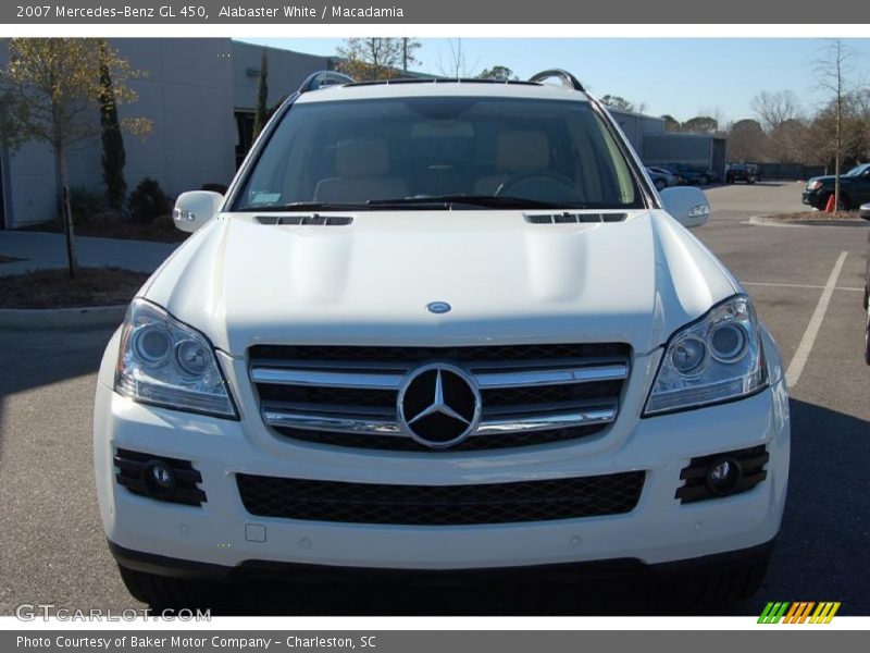 Alabaster White / Macadamia 2007 Mercedes-Benz GL 450