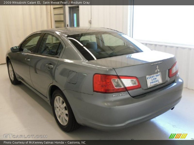 Satin Meisai Pearl / Medium Gray 2009 Mitsubishi Galant ES