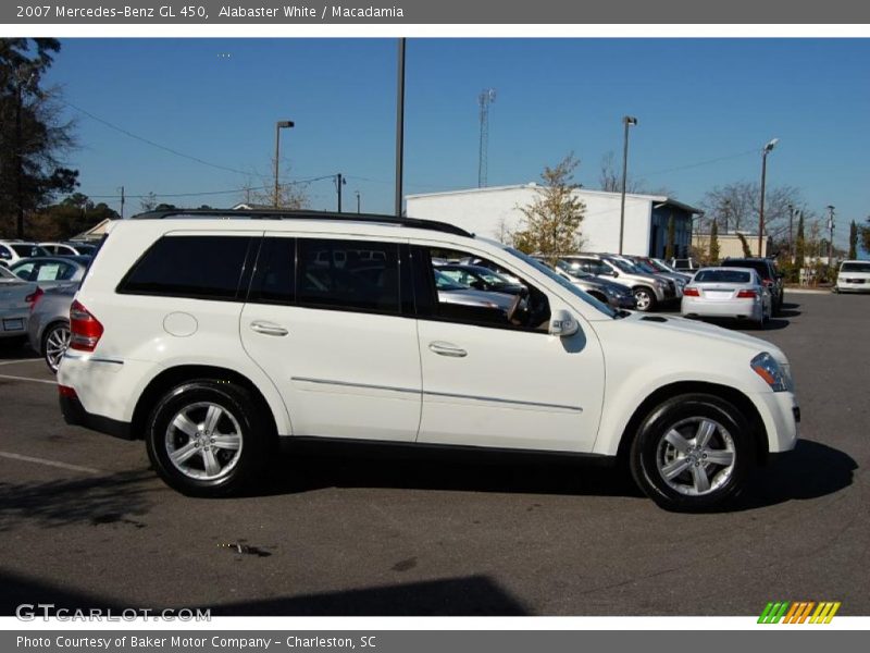 Alabaster White / Macadamia 2007 Mercedes-Benz GL 450