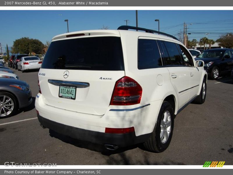 Alabaster White / Macadamia 2007 Mercedes-Benz GL 450