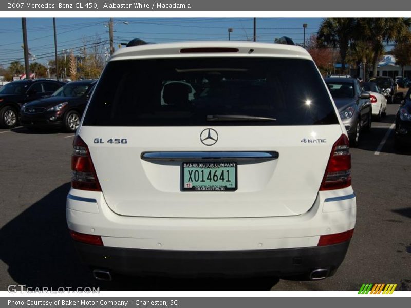 Alabaster White / Macadamia 2007 Mercedes-Benz GL 450
