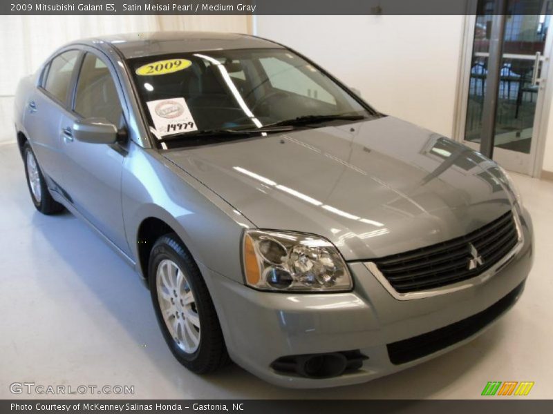 Satin Meisai Pearl / Medium Gray 2009 Mitsubishi Galant ES