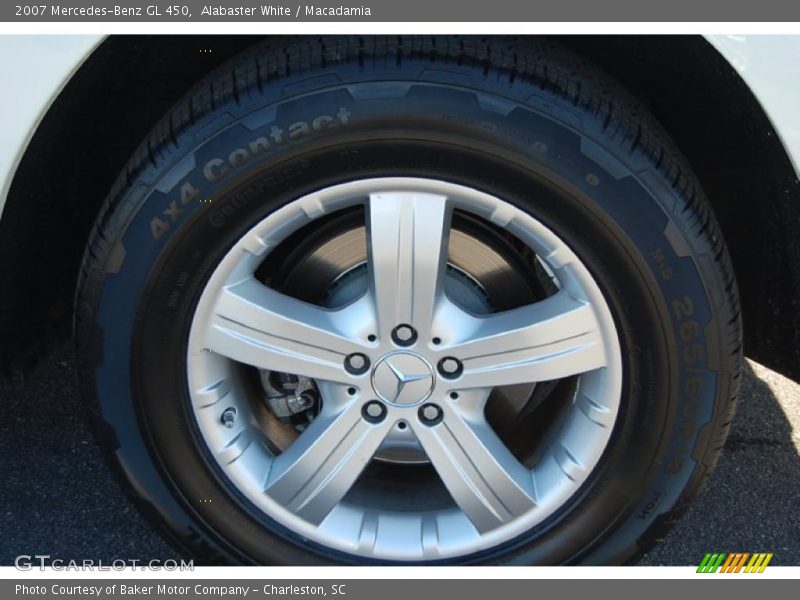 Alabaster White / Macadamia 2007 Mercedes-Benz GL 450