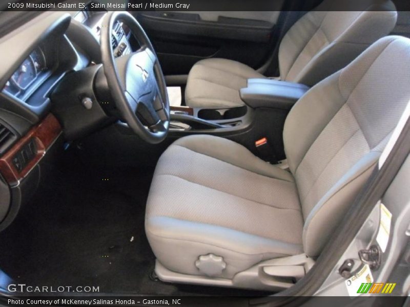 Satin Meisai Pearl / Medium Gray 2009 Mitsubishi Galant ES